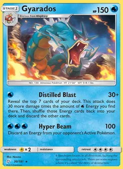 Gyarados, Team Up No. 30 Normal