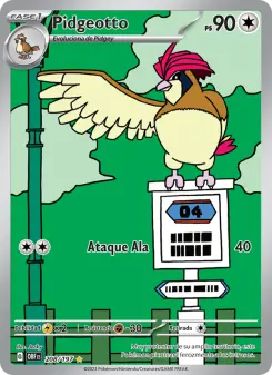 Pidgeotto, Llamas Obsidianas No. 208 Holo