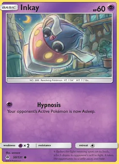 Inkay, Forbidden Light Nº 50 Normal