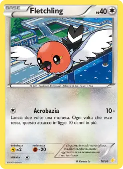 Fletchling, XY trainer Kit (Pikachu Libre) No. 16 Normal