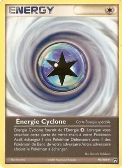 Énergie Cyclone, EX Gardiens du Pouvoir Nº 90 Normal