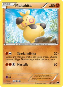 Makuhita, Glaciazione Plasma Nº 62 Normal