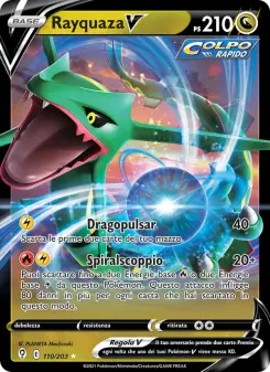 Rayquaza V, Evoluzioni Eteree No. 110 Holo