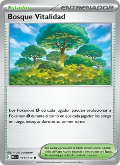 Bosque Vitalidad, Megaevolución No. 117 Normal
