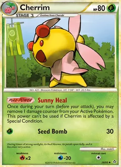 Cherrim, Unleashed No. 28 Normal