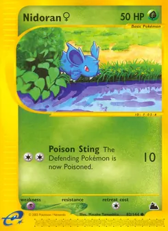 Nidoran♀, Skyridge No. 82 Normal