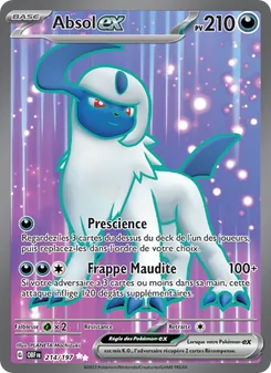 Absol-ex, Flammes Obsidiennes No. 214 Holo