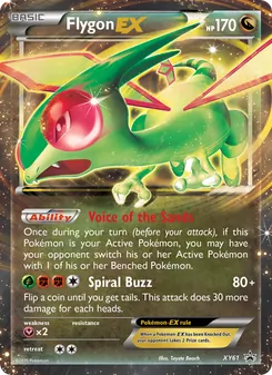Flygon EX, XY Black Star Promos No. XY61 Normal