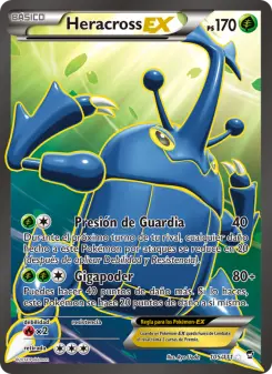 Heracross EX, Puños Furiosos No. 105 Normal