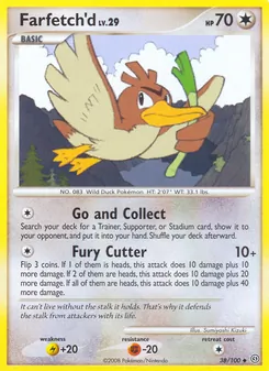 Farfetch'd, Stormfront No. 38 Normal