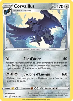 Corvaillus, Poing de Fusion No. 190 Normal