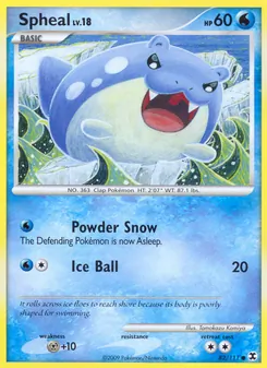Spheal, Rising Rivals No. 82 Normal