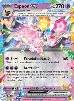 Espeon ex, Evoluciones Prismáticas No. 034 Holo