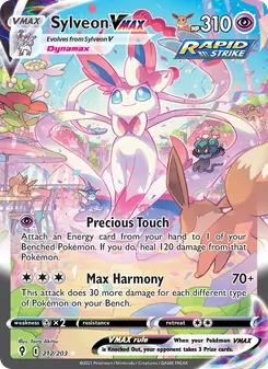 Sylveon VMAX, Evolving Skies No. 212 Holo