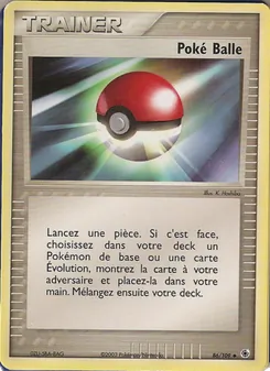 Poké Balle, EX Rubis & Saphir Nº 86 Normal