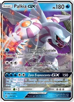 Palkia GX, Apocalisse Di Luce Nº 20 Normal