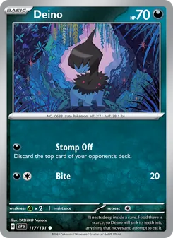 Deino, Surging Sparks Nº 117 Normal