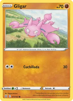 Gligar, Estilos de Combate No. 71 Normal