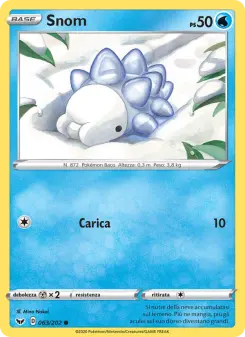 Snom, Spada e Scudo Nº 63 Normal