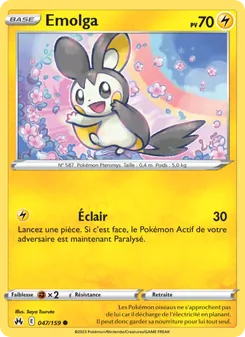 Emolga, Zénith Suprême No. 047 Normal