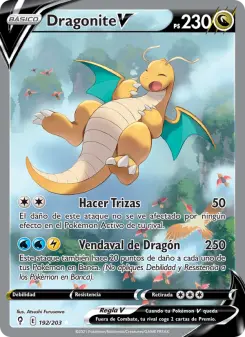 Dragonite V, Cielos Evolutivos Nº 192 Holo
