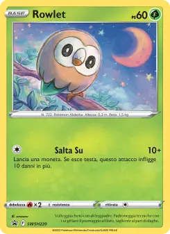 Rowlet, SPSC Promo No. SWSH220 Normal