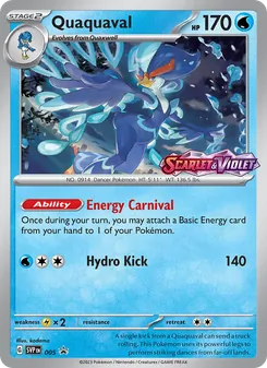 Quaquaval, SVP Black Star Promos No. 005 Holo
