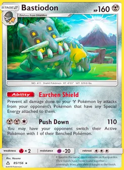 Bastiodon, Ultra Prism No. 85 Normal