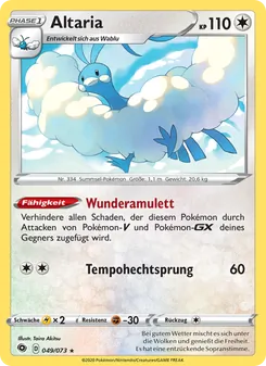 Altaria, Weg des Champs No. 49 Holo