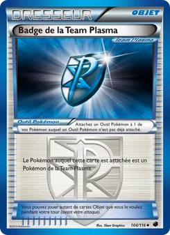 Badge de la Team Plasma, Glaciation Plasma Nº 104 Normal