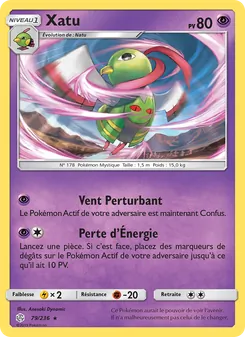 Xatu, Éclipse Cosmique No. 79 Normal