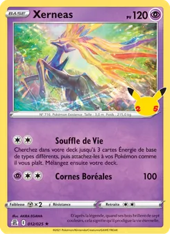 Xerneas, Célébrations Nº 12 Holo