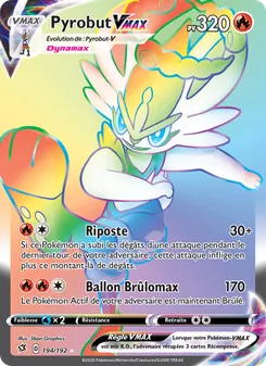 Pyrobut VMAX, Clash des Rebelles No. 194 Holo