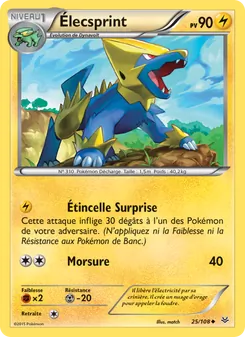 Élecsprint, Ciel Rugissant Nº 25 Normal