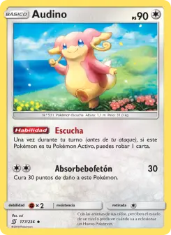 Audino, Mentes Unidas Nº 177 Normal