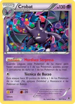 Crobat, Fuerzas Fantasmales No. 33 Normal