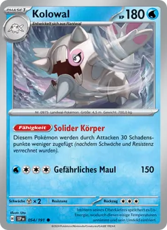 Kolowal, Stürmische Funken No. 054 Normal