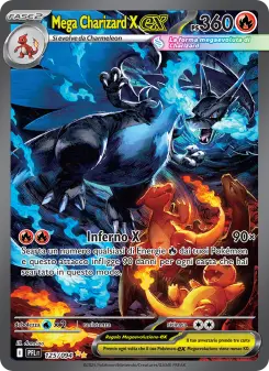 Mega Charizard X-ex, Flamme Spettrali No. 125 Holo