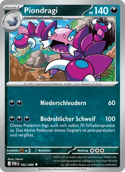 Piondragi, Optimale Ordnung No. 052 Normal