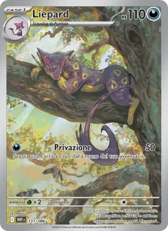 Liepard, Fuoco Bianco Nº 137 Holo