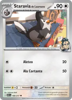 Staravia de Laureano, Héroes Ascendentes Nº 169 Normal