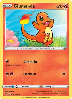 Glumanda, Farbenschock Nº 23 Normal