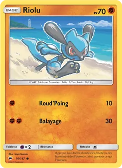 Riolu, Ombres Ardentes Nº 70 Normal