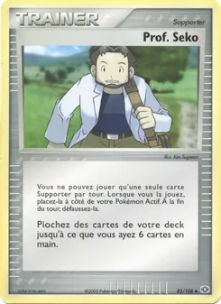 Prof. Seko, EX Émeraude No. 82 Normal