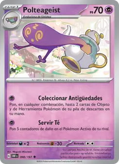 Polteageist, Llamas Obsidianas Nº 098 Normal