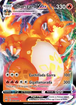 Charizard VMAX, Oscuridad Incandescente Nº 20 Holo