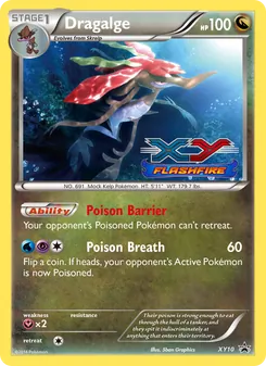 Dragalge, XY Black Star Promos Nº XY10 Normal