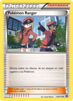 Pokémon Ranger, Asedio de Vapor Nº 104 Normal