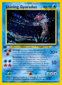 Shining Gyarados, Neo Revelation Nº 65 Holo