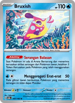 Bruxish, Kilat Rasi No. 047 Normal